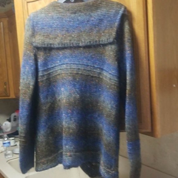REFERENCE POINT  NEW YORK WOMENS  CARDIGAN SWEATERS SIZE L - Picture 2 of 9
